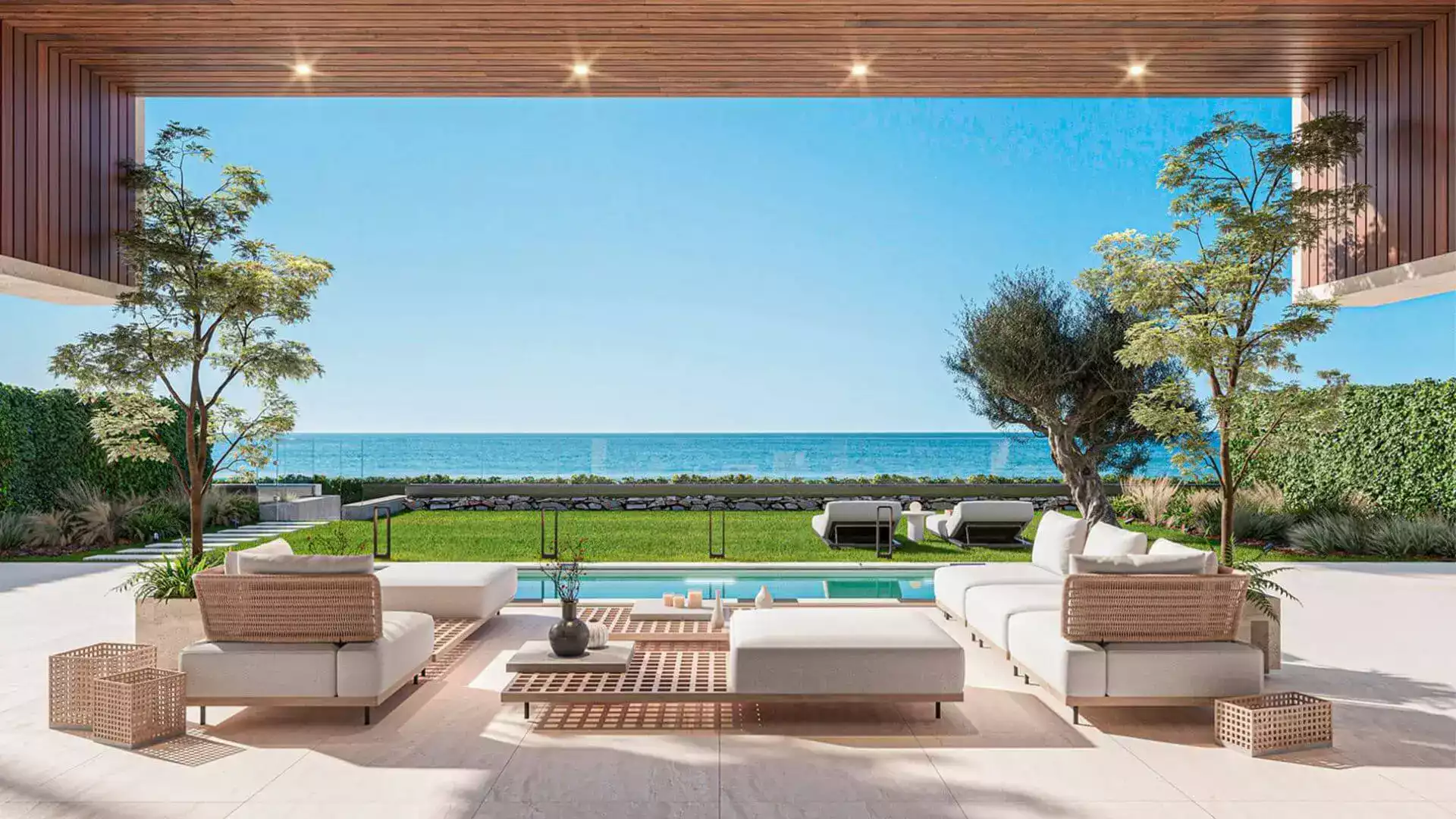 Promoción inmobiliaria Nubay- Manilva- Vivienda frente al mar.
